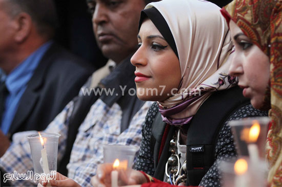 وقفة إحياء الذكرى الثانية للشهيدة الصحفية ميادة أشرف نقابة الصحفيين (7)