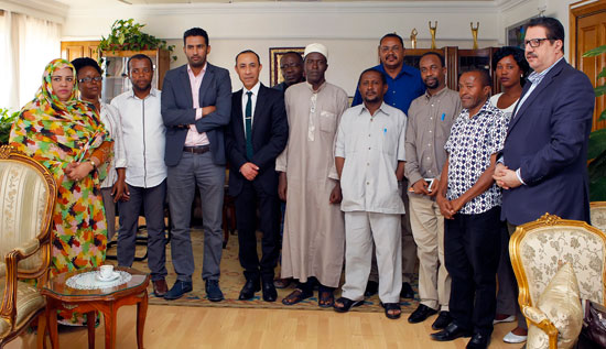 عصام الأمير يلتقى الإذاعيين الأفارقة (1)