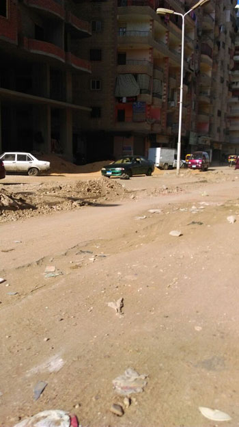 قارئ يشكو تشويه شركة الغاز لأحد شوارع فيصل  (1)