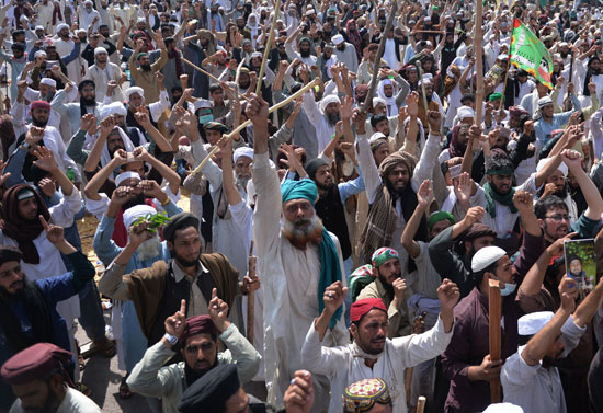 مظاهرات فى باكستان (3)