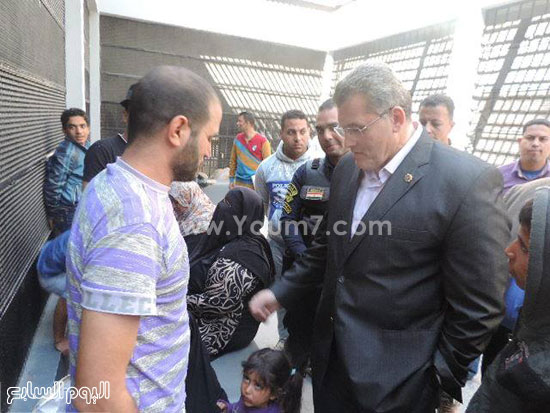 مدير أمن شمال سيناء يتفقد سجن العريش ويلتقى عددا من السجناء (12)