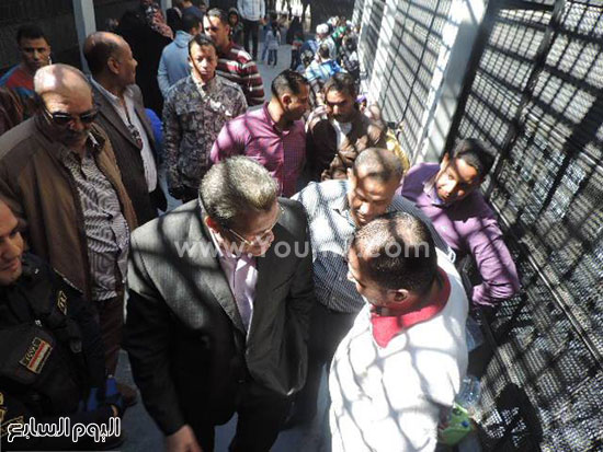 مدير أمن شمال سيناء يتفقد سجن العريش ويلتقى عددا من السجناء (3)