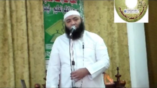 محمد أبو نعيم الحوينى يسيطر على منبر مسجد الذكر الحكيم (12)