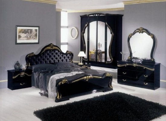 غرف نوم سوداء (6)