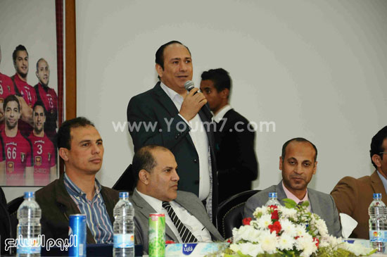 تكريم منتخب مصر كره اليد جامعة عين شمس(4)