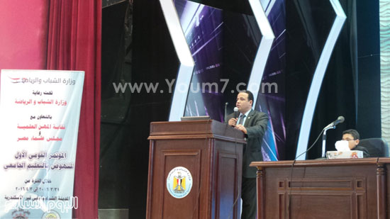 افتتاح المؤتمر القومى الأول للنهوض بالتعليم بالإسكندرية (7)
