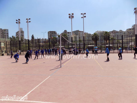 ختام الأنشطة الرياضية بفعاليات أسبوع الكليات بجامعة المنصورة (1)