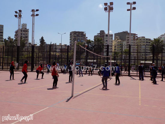 ختام الأنشطة الرياضية بفعاليات أسبوع الكليات بجامعة المنصورة (3)