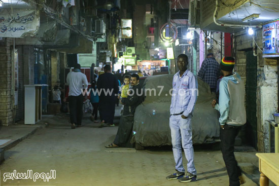  انتشار الأفارقة المهاجرين بشوارع القاهرة (2)