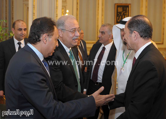 شريف اسماعيل يستقبل وزراء الصحة العرب (7)
