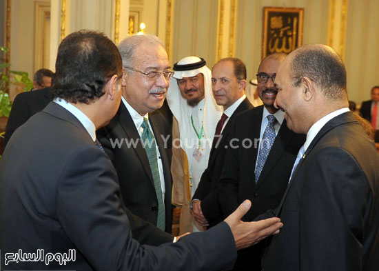 شريف اسماعيل يستقبل وزراء الصحة العرب (10)