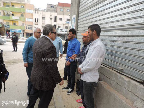 مدير أمن شمال سيناء يتفقد شوارع العريش ويؤكد تأمين المدينة بالكامل (9)