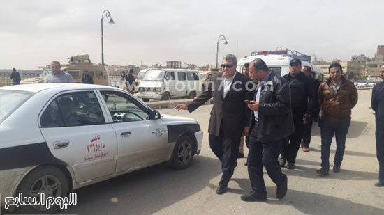 مدير أمن شمال سيناء يتفقد شوارع العريش ويؤكد تأمين المدينة بالكامل (10)