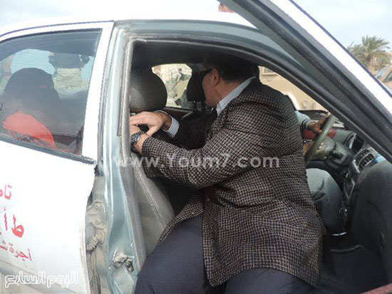 مدير أمن شمال سيناء يتفقد شوارع العريش ويؤكد تأمين المدينة بالكامل (14)
