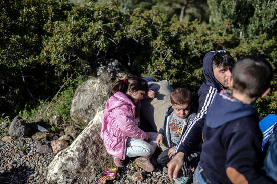 لاجئين-،-مهاجرين-،-جزيرة-ليسبوس-اليونانية-،-تركيا-،-اخبار-عالمية-،-صور--(3)