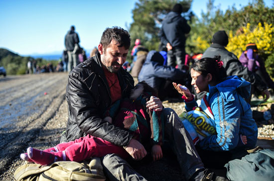 لاجئين-،-مهاجرين-،-جزيرة-ليسبوس-اليونانية-،-تركيا-،-اخبار-عالمية-،-صور--(5)