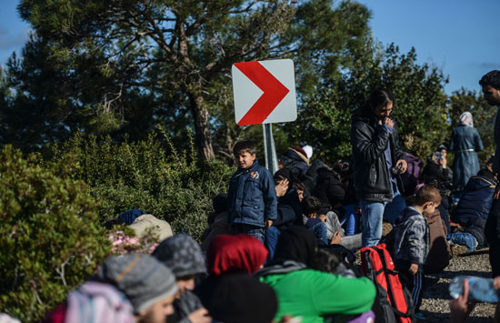 لاجئين-،-مهاجرين-،-جزيرة-ليسبوس-اليونانية-،-تركيا-،-اخبار-عالمية-،-صور--(9)