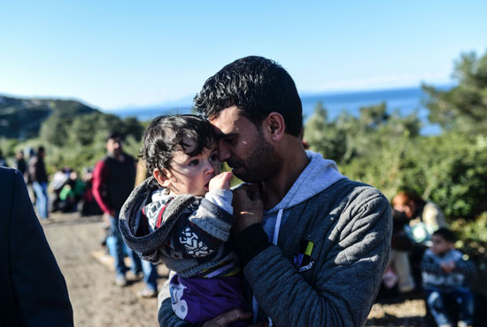 لاجئين-،-مهاجرين-،-جزيرة-ليسبوس-اليونانية-،-تركيا-،-اخبار-عالمية-،-صور--(15)