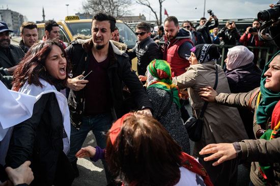 تركيا الشرطة التركية مظاهرات فى تركيا اخبار تركيا (2)