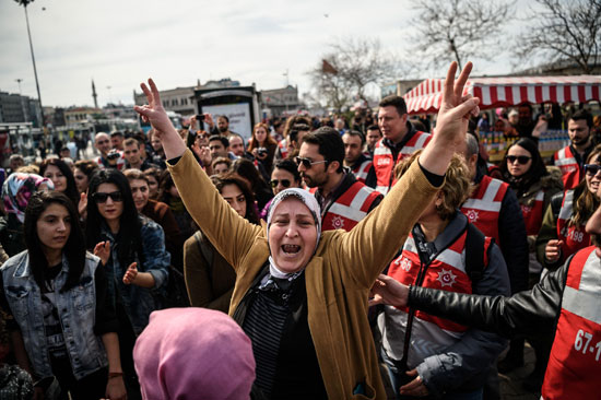 تركيا الشرطة التركية مظاهرات فى تركيا اخبار تركيا (6)