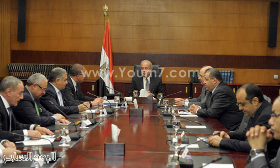 اخبار مصر مجلس الوزراء شريف اسماعيل  (2)