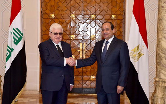 اخبار مصر العراق السيسي الاوضاع فى الشرق الاوسط لقاء السيسي مع رئيس العراق (3)
