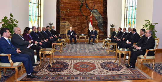 اخبار مصر العراق السيسي الاوضاع فى الشرق الاوسط لقاء السيسي مع رئيس العراق (5)