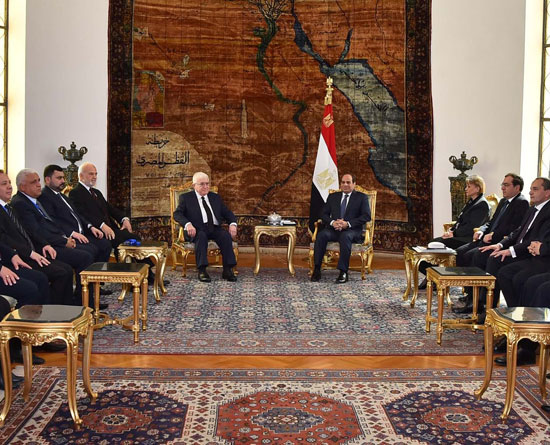 اخبار مصر العراق السيسي الاوضاع فى الشرق الاوسط لقاء السيسي مع رئيس العراق (6)