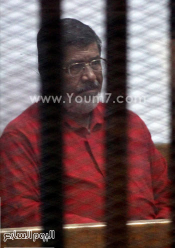 محاكمة محمد مرسى قضيه التخابر مع قطر (1)