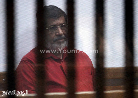 محاكمة محمد مرسى قضيه التخابر مع قطر (2)