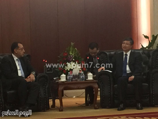 وزير الإسكان خلال زيارته العاصمة الصينية بكين (4)