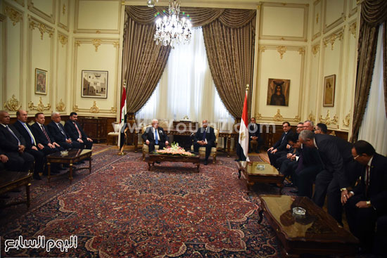 على عبد العال فؤاد المعصوم العراق مصر مجلس النواب  (2)