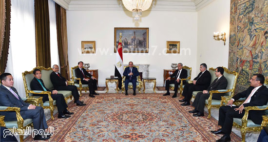 نائب رئيس وزراء سنغافورة للسيسى زيارتى لمصر تهدف تفعيل الاتفاقيات (1)