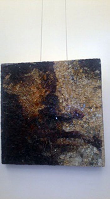 معرض فنى بجاليرى لمسات بعنوان مصرية بالموزايك (1)