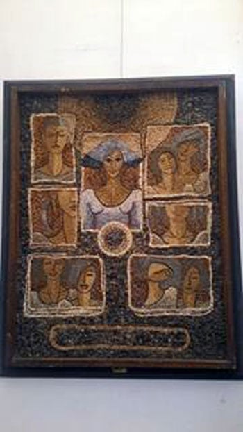 معرض فنى بجاليرى لمسات بعنوان مصرية بالموزايك (2)