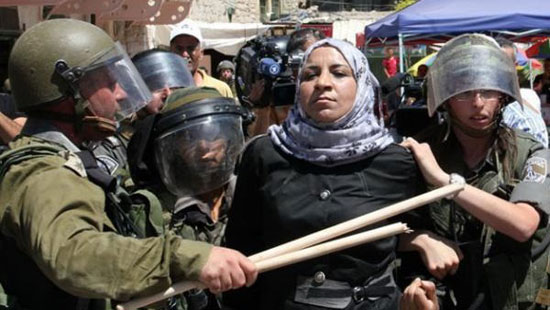 يوم المرأة العالمى ، فلسطينية ، سجزن الاحتلال ، اسرائيل (6)