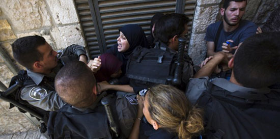 يوم المرأة العالمى ، فلسطينية ، سجزن الاحتلال ، اسرائيل (8)