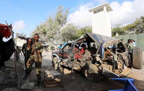 انفجار،الشرطة الصومالية،الصومال،مقديشو (2)