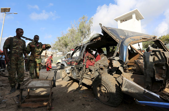 انفجار،الشرطة الصومالية،الصومال،مقديشو (5)