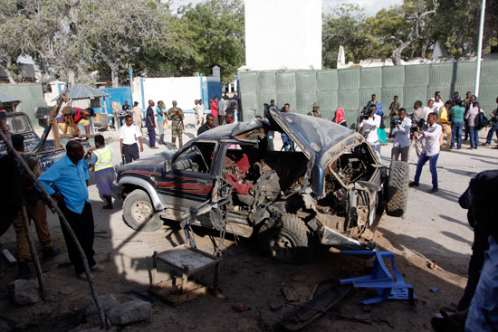 انفجار،الشرطة الصومالية،الصومال،مقديشو (6)