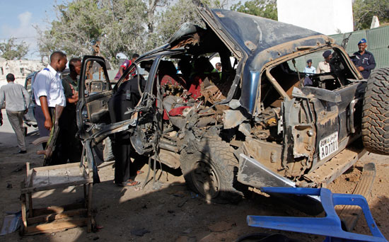 انفجار،الشرطة الصومالية،الصومال،مقديشو (7)