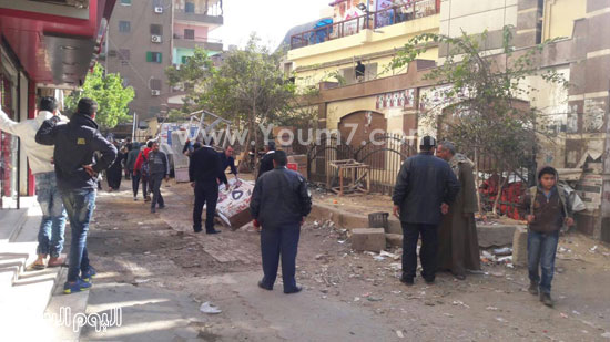 حملة لإزالة الإشغالات بالقاهرة (6)