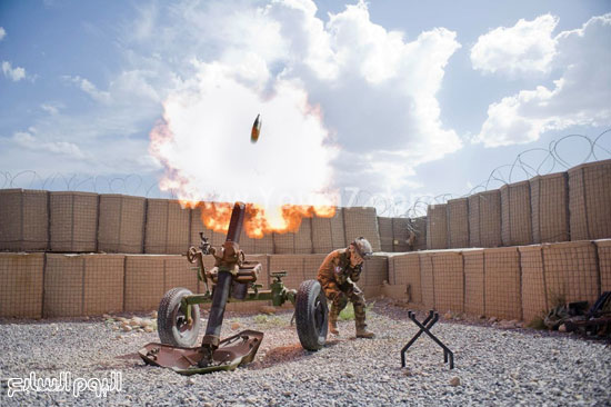 مدفع يطلق قذيفة  -اليوم السابع -4 -2015