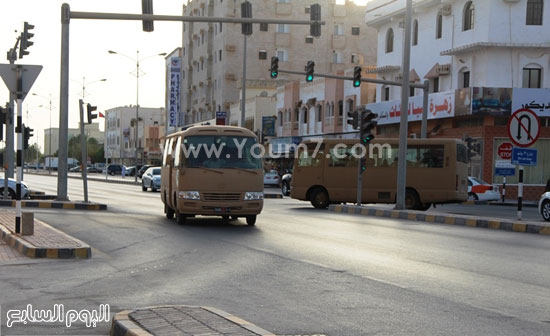  باصات الجيش فى طريقها إلى الفندق -اليوم السابع -4 -2015