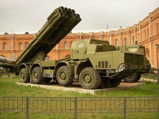 راجمة الصواريخ الأفضل فى العالم الروسية 
