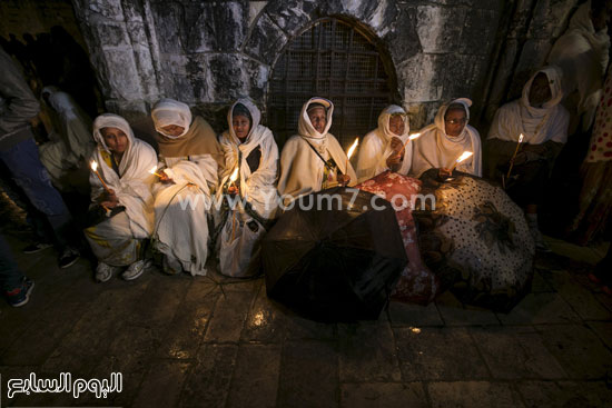 	الأرثوذكسيون فى إثيوبيا يحتفلون بعيد القيامة  -اليوم السابع -4 -2015
