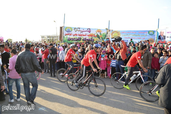  سباق دراجات على هامش المهرجان  -اليوم السابع -4 -2015