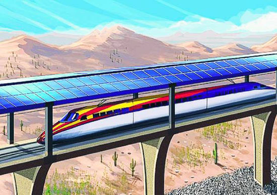 	قطارات بالطاقة الشمسية  -اليوم السابع -4 -2015