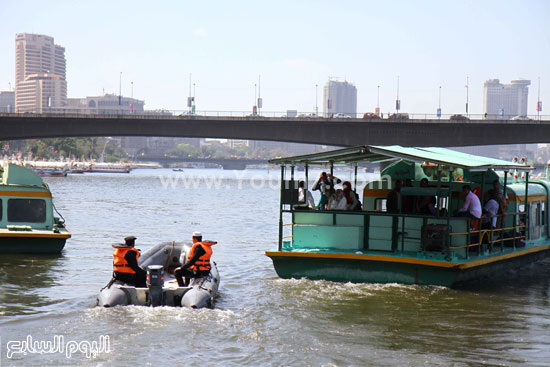 	إقبال المواطنين على المراكب النيلية  -اليوم السابع -4 -2015