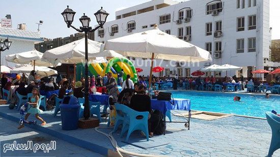 احتفالات اعضاء نادي الزمالك بشم النسيم -اليوم السابع -4 -2015